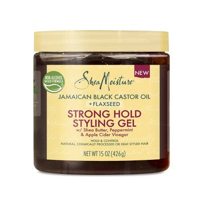 JBCO+FLAXSEED STRONG HOLD STYLING GEL 15OZ