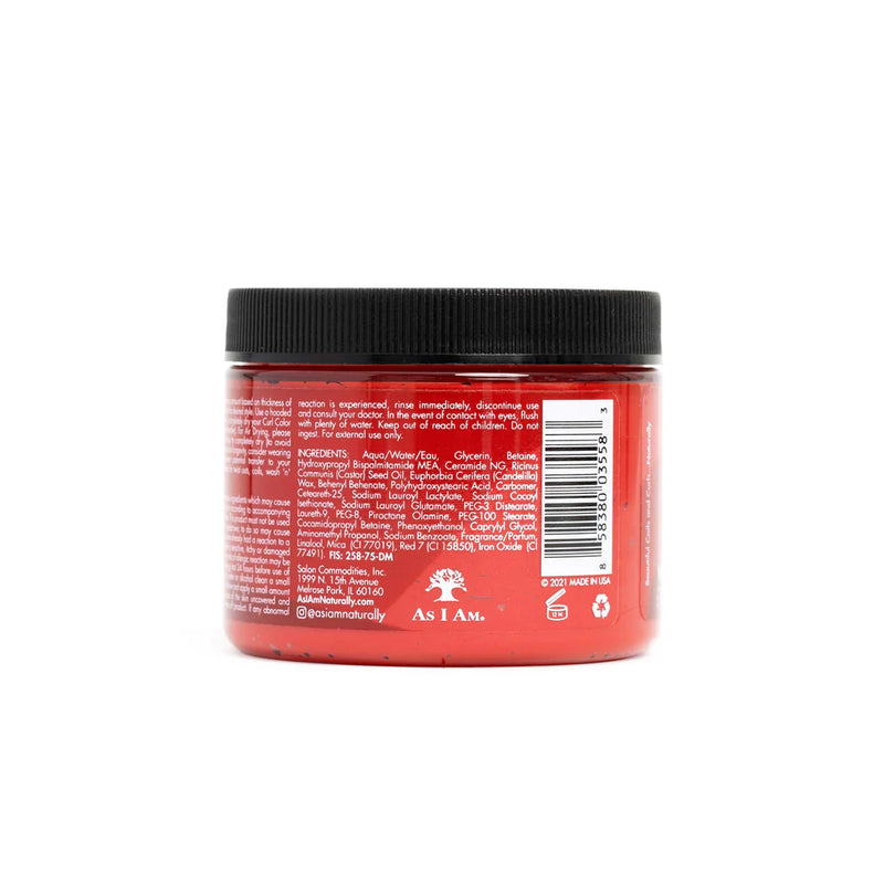 AS I AM CURL COLOR HOT RED 6OZ
