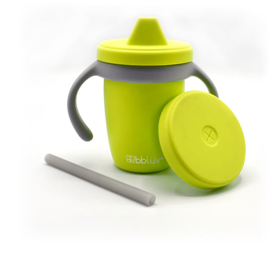 KUP-CONVERTIBLE SIPPY CUP-LIME
