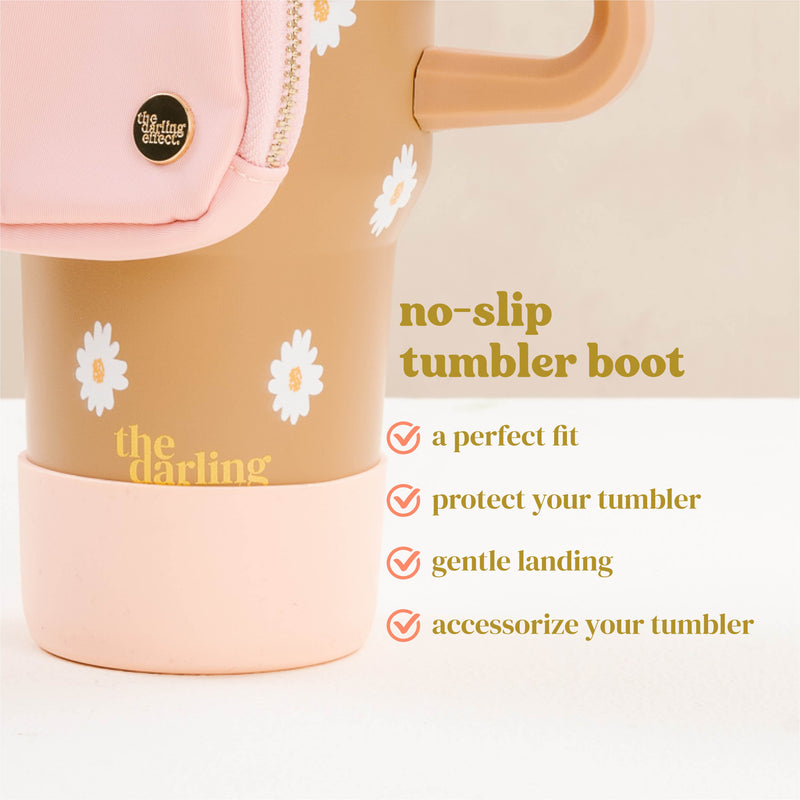 TUMBLER SILICONE BOOT- PINK