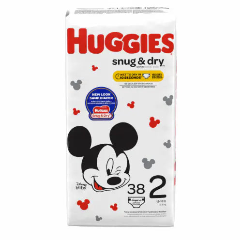 SNUG AND DRY SIZE 2 JUMBO 38s