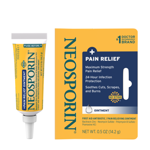 NEOSPORIN PLUS CREAM 0.5OZ (15G)