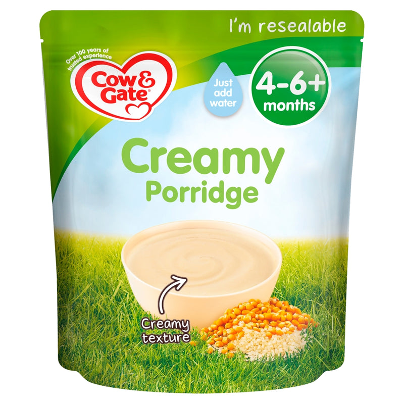 CREAMY WHOLEGRAIN PORRIDGE BABY CEREAL 125g