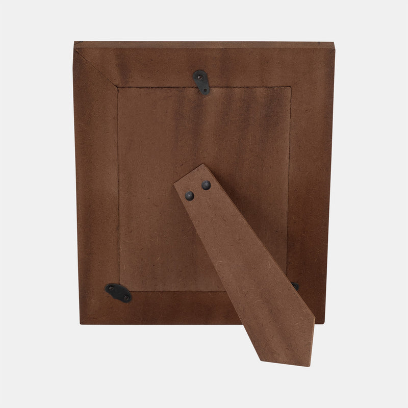 RESIN 5 X 7 PURPLE FLOWER FIELD PHOTO FRAME