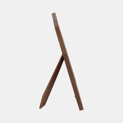 RESIN 5 X 7 PINK FLOWER FIELD PHOTO FRAME - MULTI