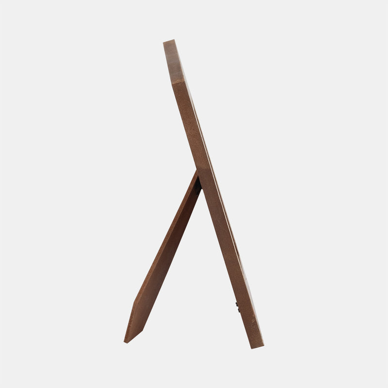 RESIN 5 X 7 PINK FLOWER FIELD PHOTO FRAME - MULTI