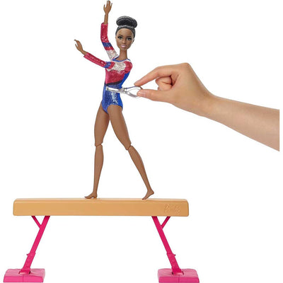 BARBIE DOLL AND PLAYSET GYMNAST