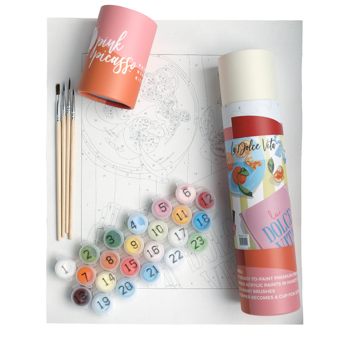 PAINT BY NUMBER - LA DOLCE VITA