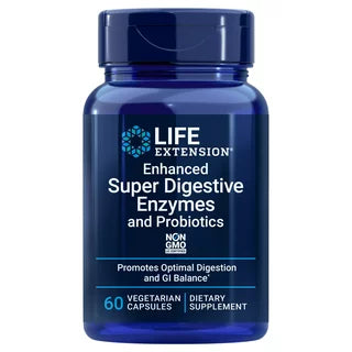 SUPER DIGESTIVE ENZYMES PROBIOTICS 60CAP