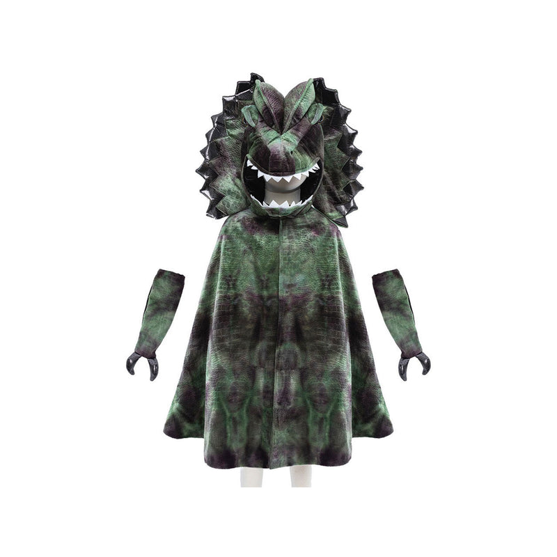 GRANDASAURUS DILOPHOSA CAPE+MASK - SIZES 4-6