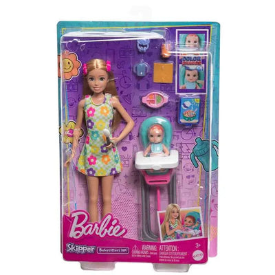 BARBIE SKIPPER BABYSITTERS PLAYSET