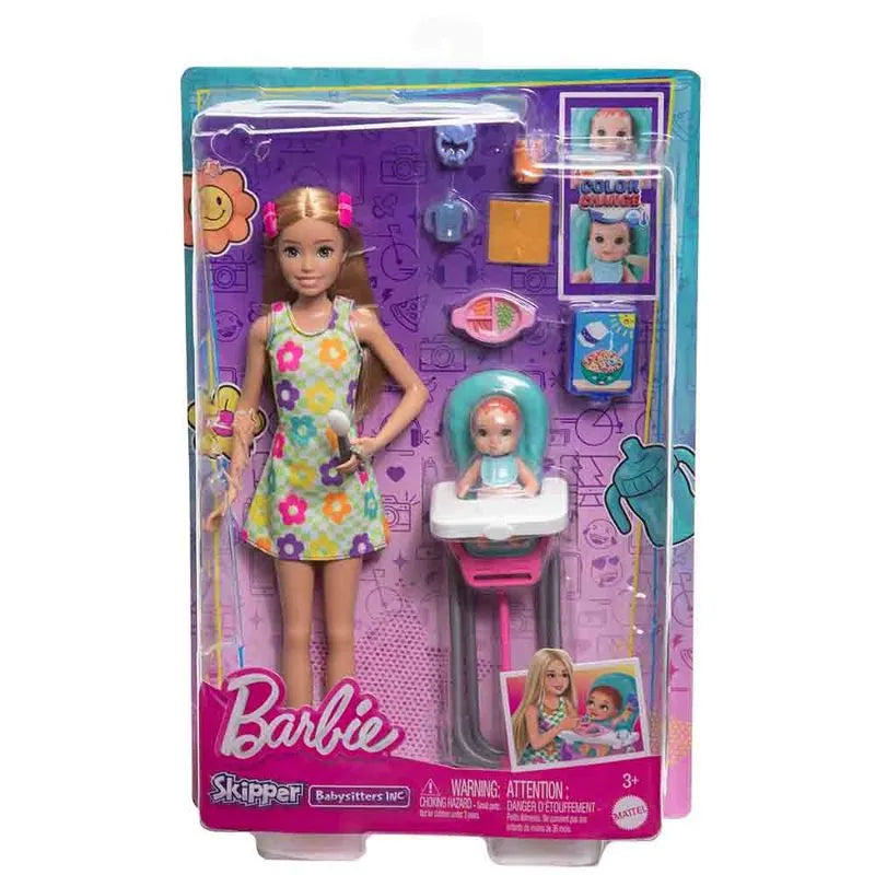 BARBIE SKIPPER BABYSITTERS PLAYSET