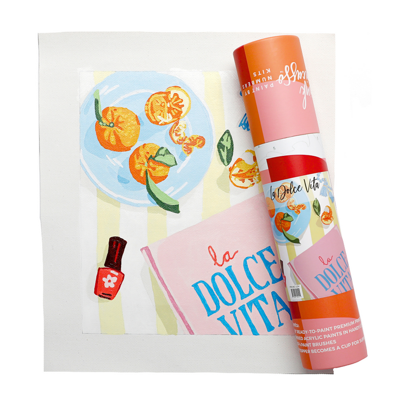 PAINT BY NUMBER - LA DOLCE VITA