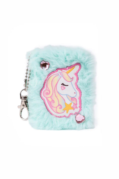MINI FURRY FRIENDS KEYCHAIN JOURNAL