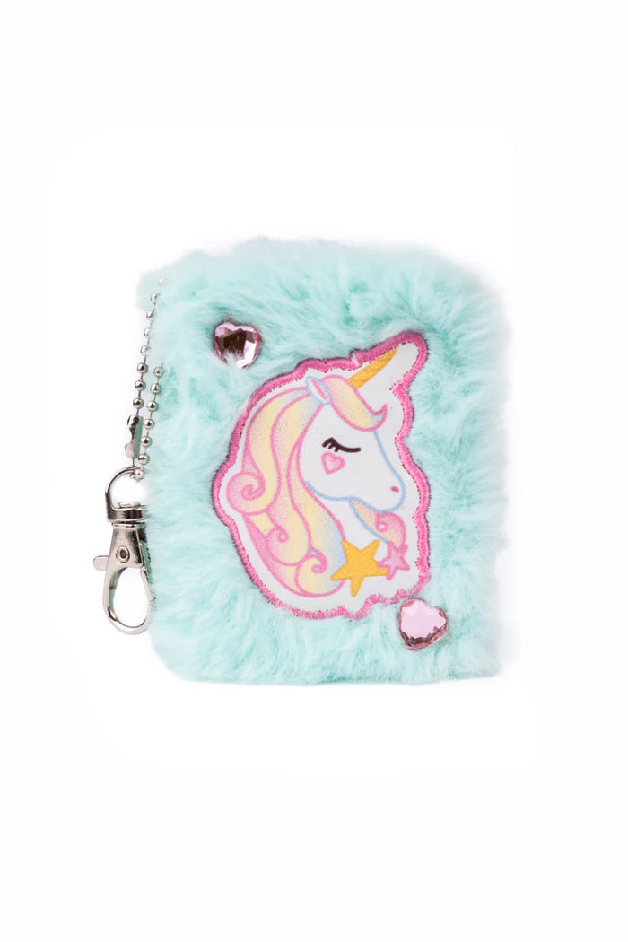 MINI FURRY FRIENDS KEYCHAIN JOURNAL