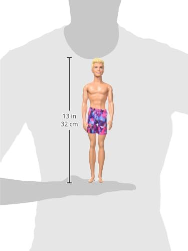 BARBIE BEACH KEN DOLL WITH BLOND HAIR