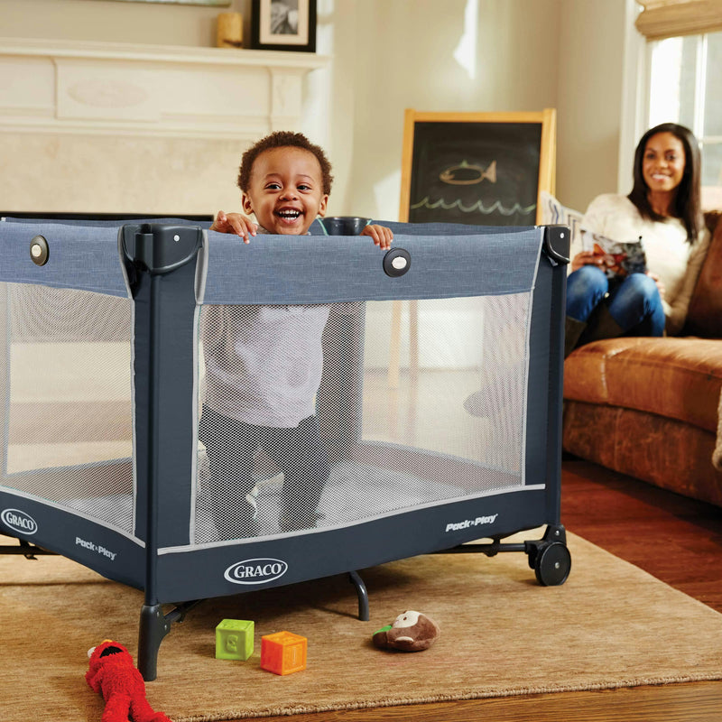 PACK N PLAY SIMPLE SOLUTIONS PLAYARD-CAM