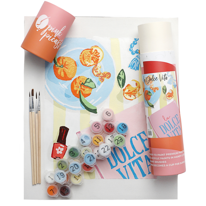 PAINT BY NUMBER - LA DOLCE VITA
