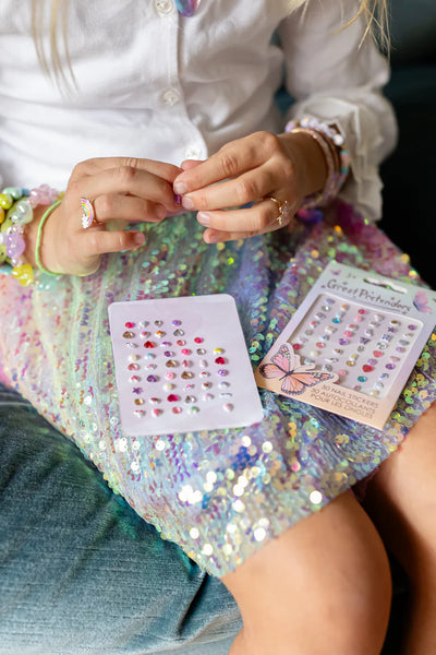 50 PIECE BUTTERFLY NAIL STICKERS
