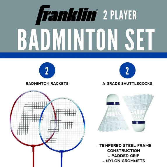 BADMINTON SET STEEL 25.5"
