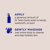 DR. TEALS BODY WASH COCONUT OIL 24OZ