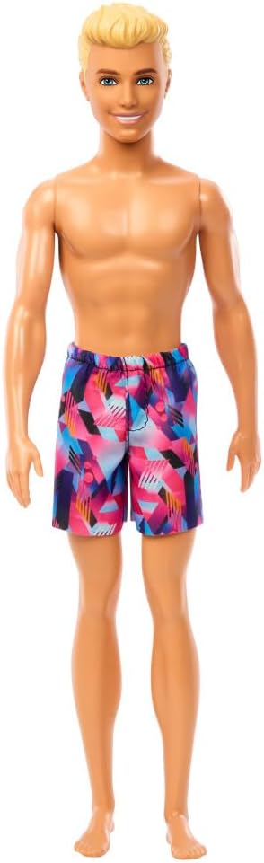 BARBIE BEACH KEN DOLL WITH BLOND HAIR