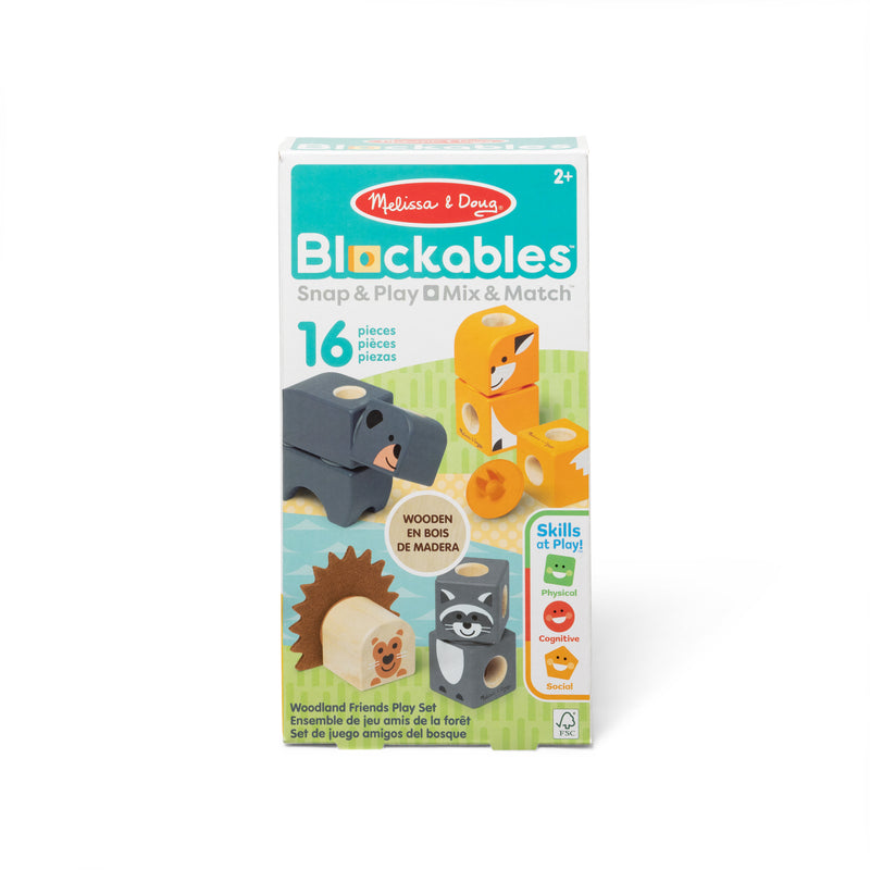 BLOCKABLES WOODLAND CREATURES