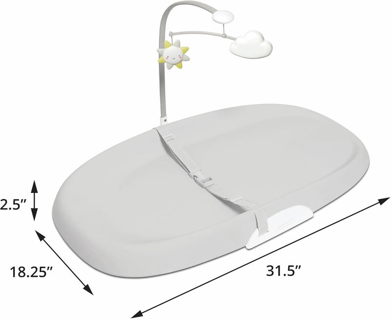 NURSERY STYLE LIGHT UP CHANGING PAD - OAT
