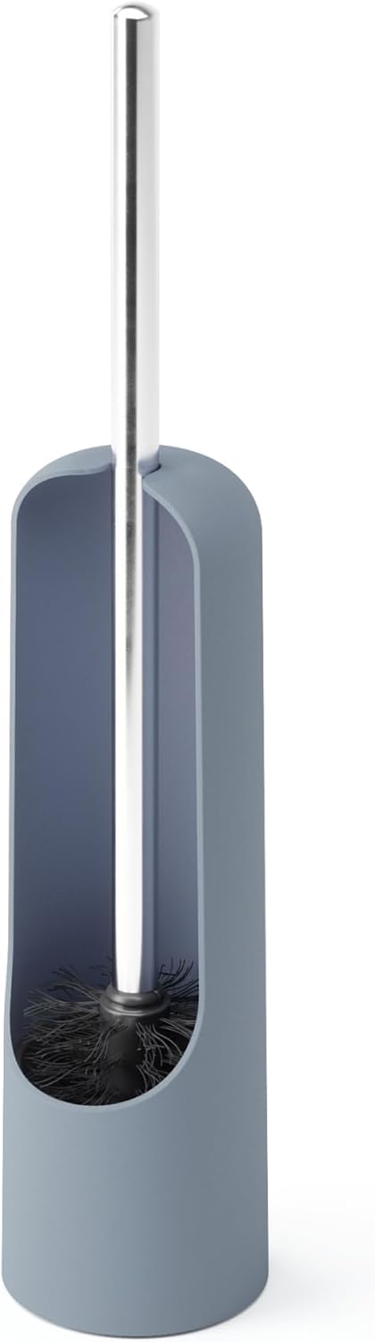 TOUCH TOILET BRUSH - SLATE BLUE