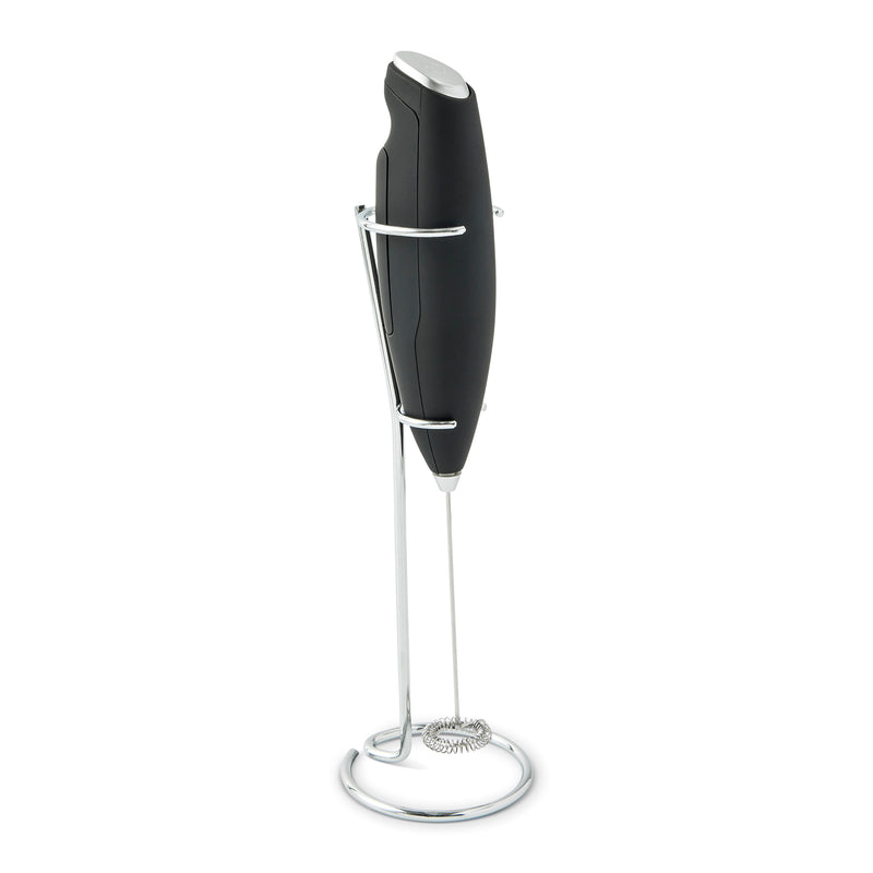 MILK FROTHER WITH STAND - ONYX