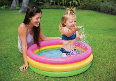 SUNSET GLOW INFLATABLE KIDDE POOL