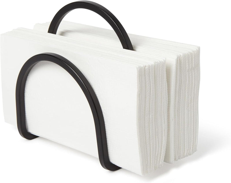 SQUIRE NAPKIN HOLDER FOR KITCHEN - BLACK