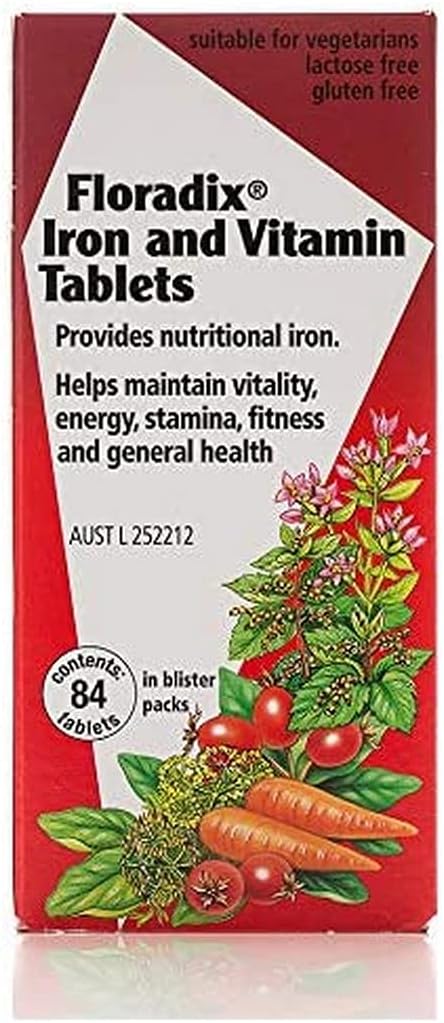 IRON AND VITAMIN TABLETS 84CT