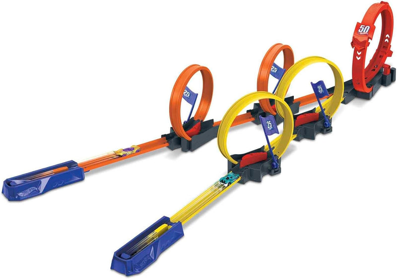 HOTWHEELS MULTI-LOOP RACEOFF RACE TRACK PLAYSET