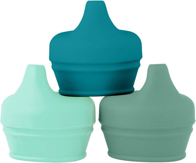 SNUG SPOUT LIDS 3PK - GREEN