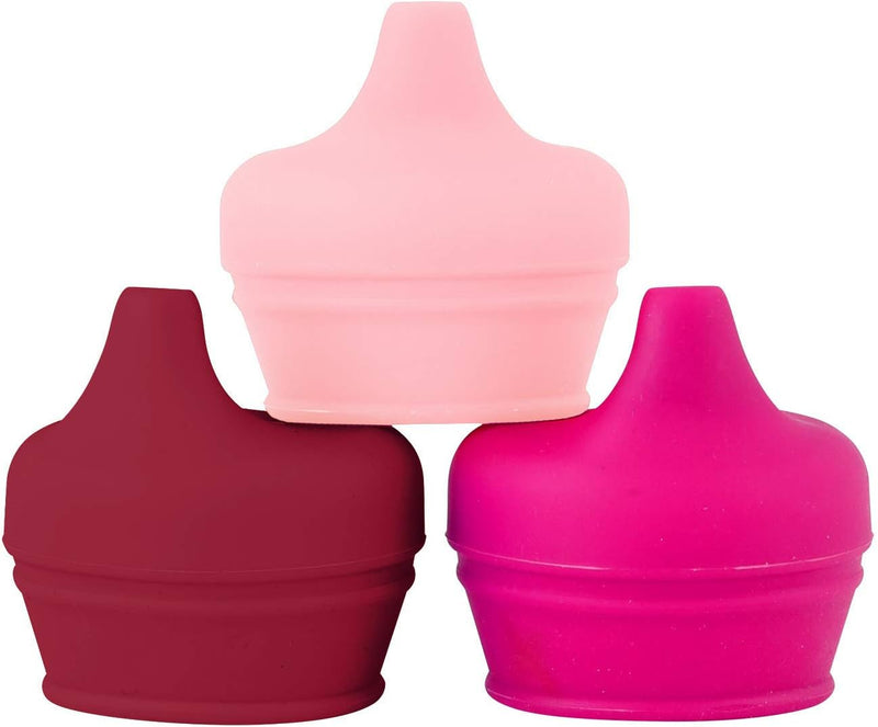 SNUG SPOUT LIDS 3PK - PINK