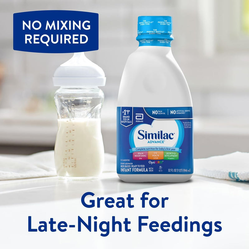 ADVANCED INFANT READY TO FEED FORMULA WITH IRON 320oz
