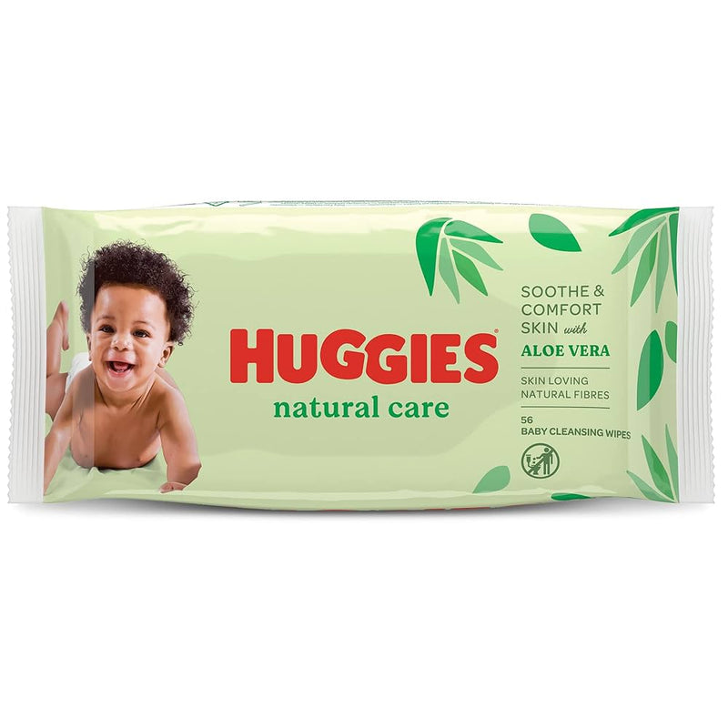NATURAL CARE BABY WIPES 56ct