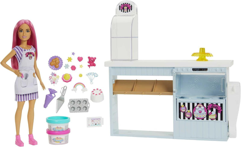 BARBIE DOLL & ACCESSORIES BAKERY PLAYSET