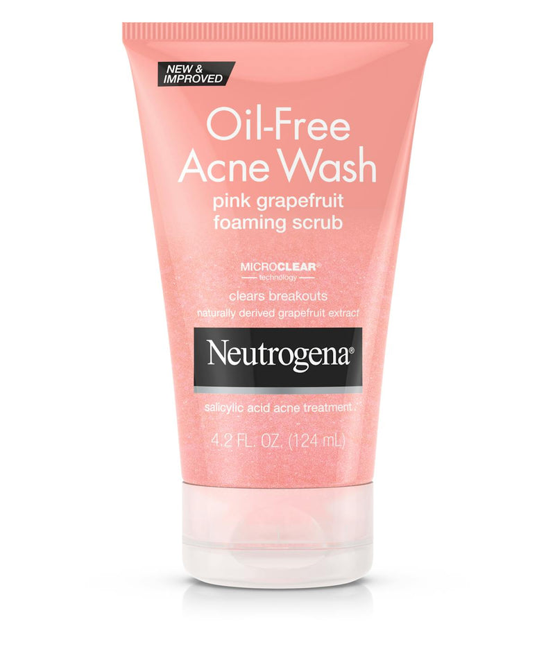 ACNE WASH PINK GRAPEFRUIT FOAM SCRUB 4.2oz