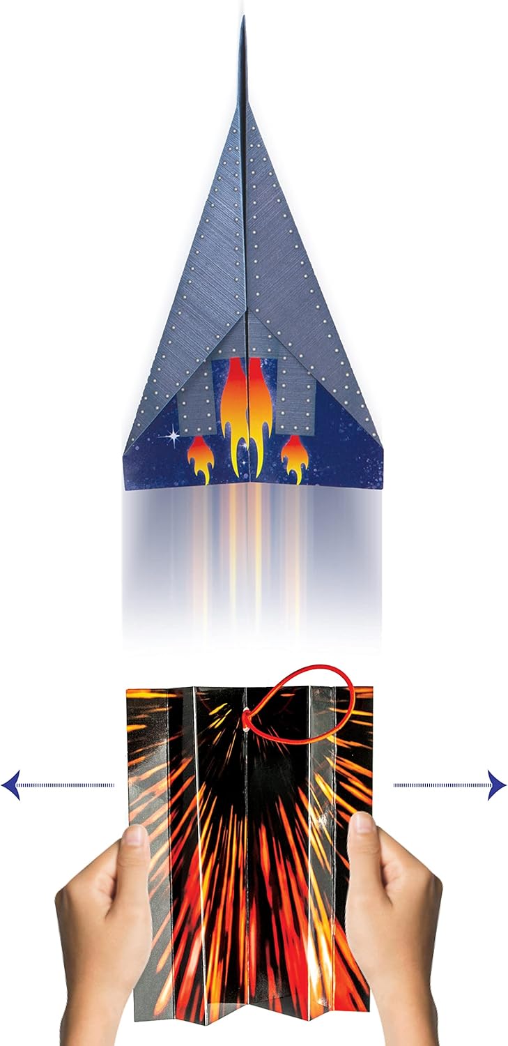 CREATIVITY FOR KIDS STUNT SQUADRON FOLD & LAUNCH PAPER AIRPLANES