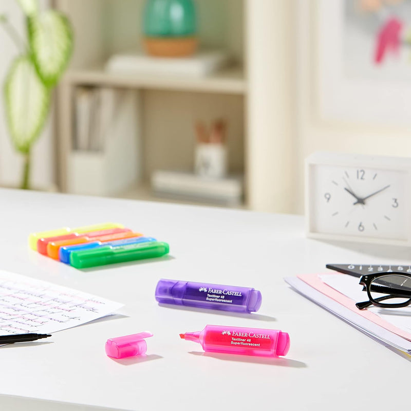 GRIP TEXTLINER HIGHLIGHTER PEN WALLET OF 4