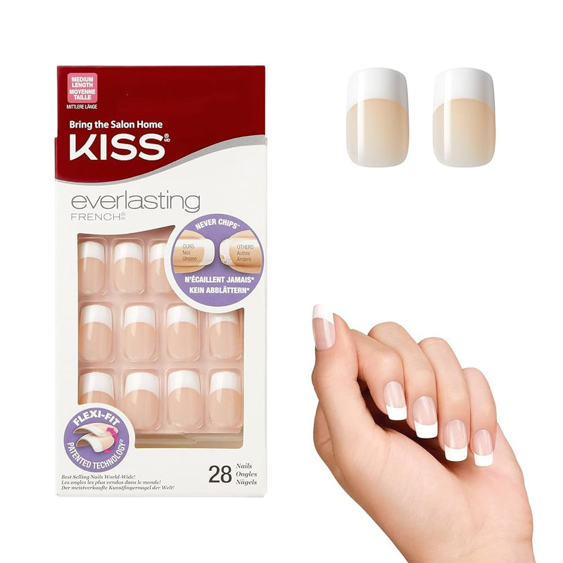 EVER LASTING FRENCH HAND NAILS 24s