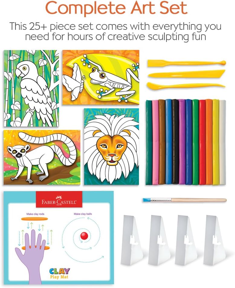 CREATIVITY FOR KIDS DO ART: COLOURING WITH CLAY