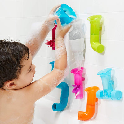 PIPES+TUBES+ COGS BATH TOY BUNDLE