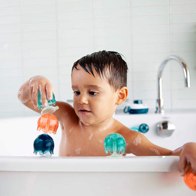 JELLIES BATH TOY-NAVY/CORAL