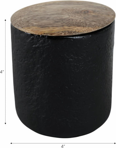 4" 9OZ BALSAM & MYRRH TALL CANDLE WITH LID