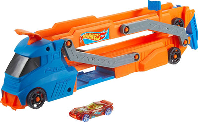 HOT WHEELS TRACK FLEET TRANSPORTER VEHICLES