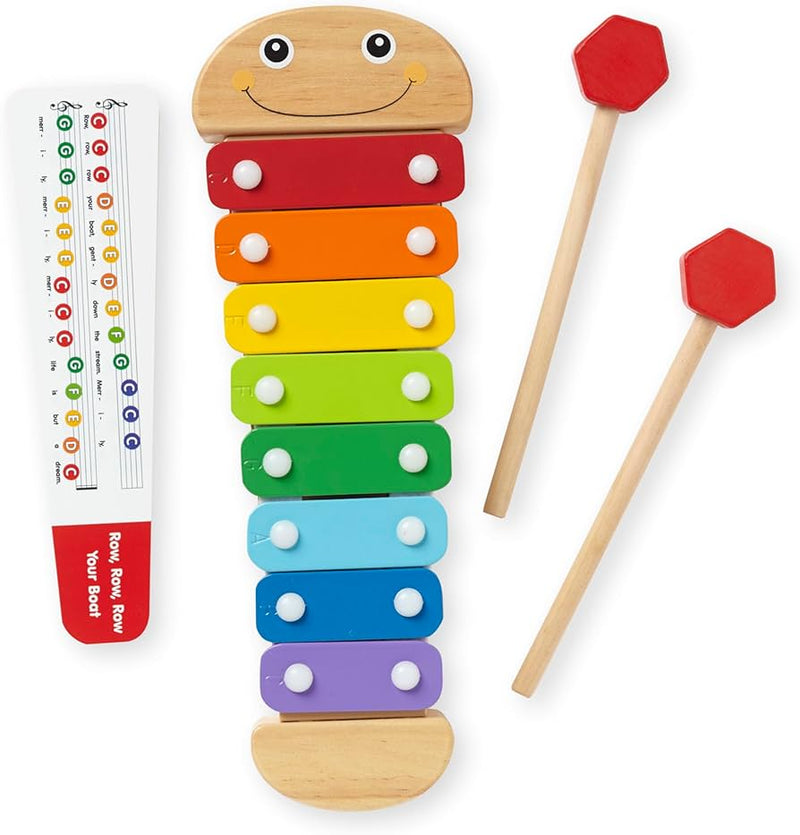 WOODEN CATAPILLAR XYLOPHONE