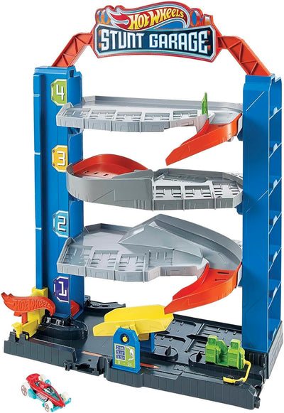 HOT WHEELS CITY STUNT GARAGE PLAYSET
